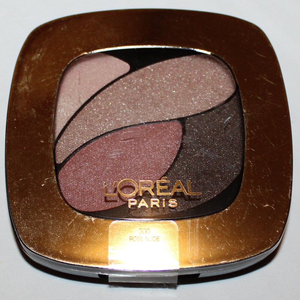 L'oreal Paris 300 Rose Nude Colour Riche Eye Shadow .12 oz NIP Pink Eye Makeup - Picture 3 of 6
